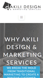 Mobile Screenshot of akilidesign.com